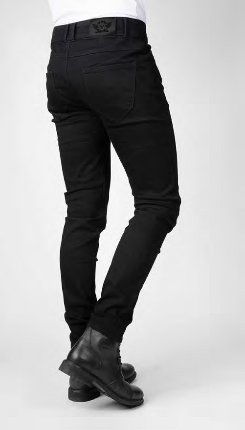 Bull-It Mens Straight Covert Evo Long Black Jeans