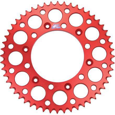 Renthal Rear Sprockets - Honda - Rear - 48 - Red