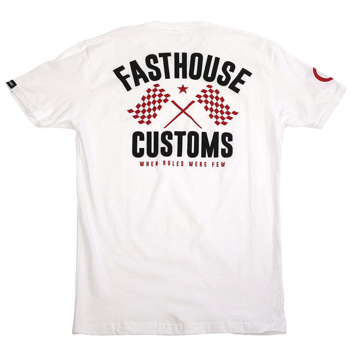 Fasthouse 68 Trick Tee White/Red FASTHOUSE