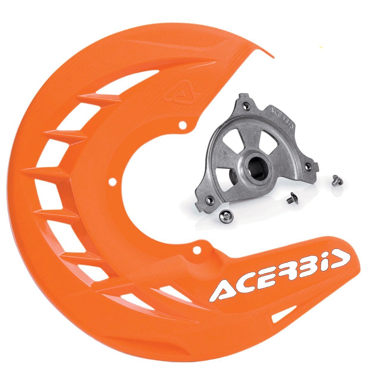ACERBIS X-BRAKE DISC COVER & MOUNT ORANGE SX SXF 15-25 EXC EXCF 16-25