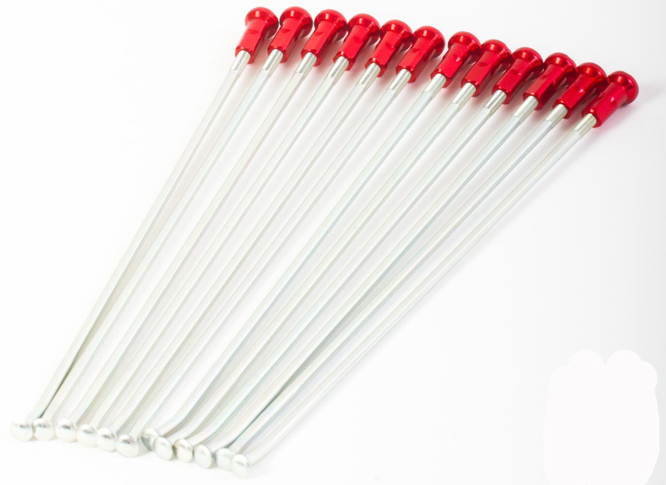 KITE SPOKE NIPPLE KIT 21 RED QTY 12