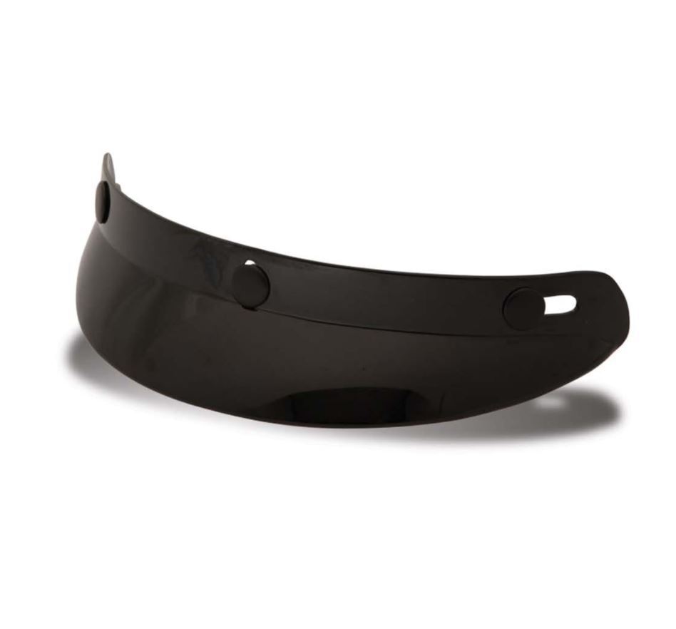Bell Custom 500 3Snap Retro Black Visor