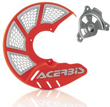 ACERBIS X-BRAKE MINI DISC COVER & MOUNT ORANGE WHITE SX TC MC 85 09-23