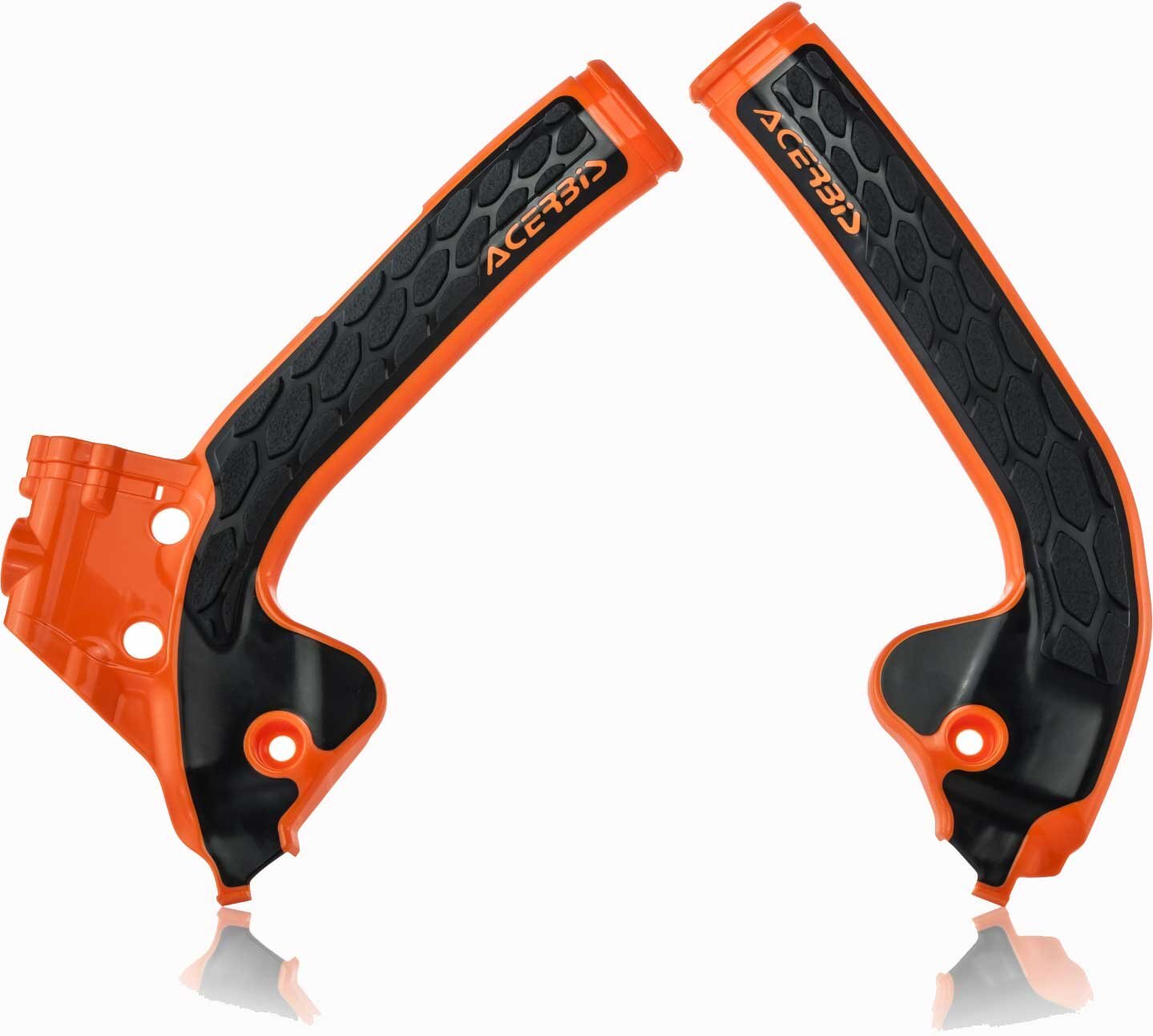ACERBIS XGRIP FRAME GUARDS KTM SX 85 1822 ORANGEBLACK Acerbis