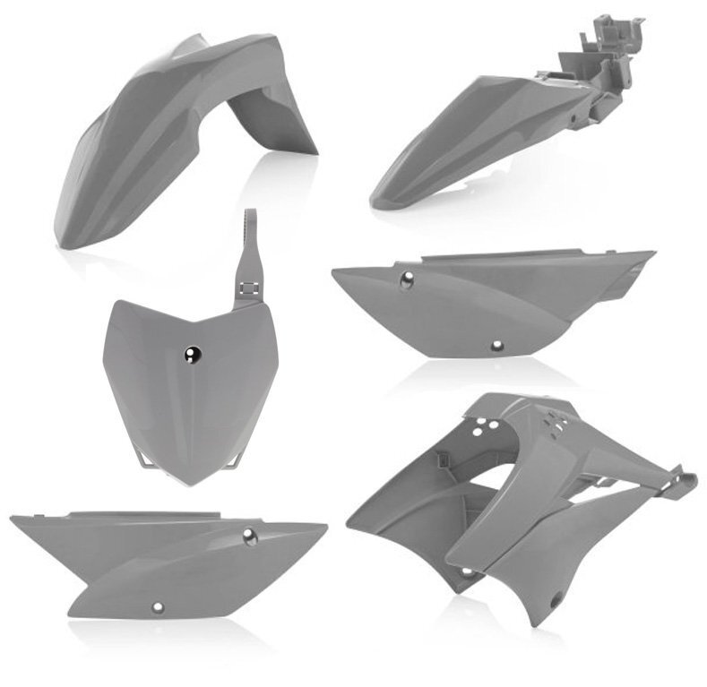 ACERBIS PLASTIC KIT FULL KAWASAKI KLX 110 10-25 GREY