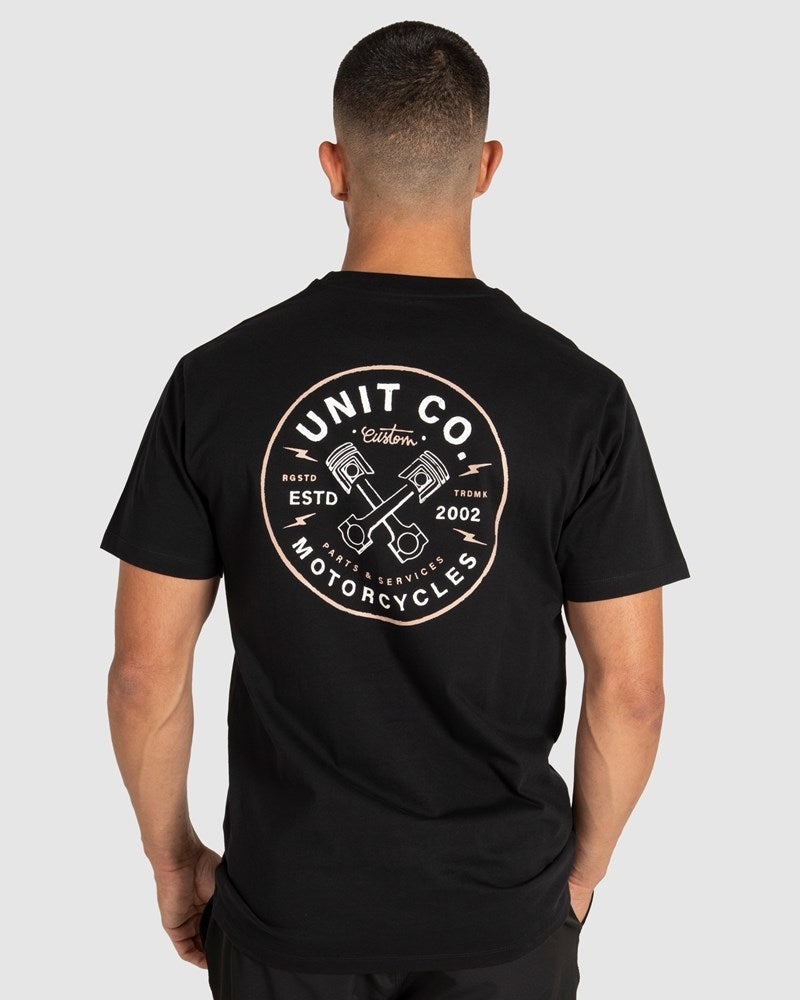 Unit Parts & Service Tee - Black