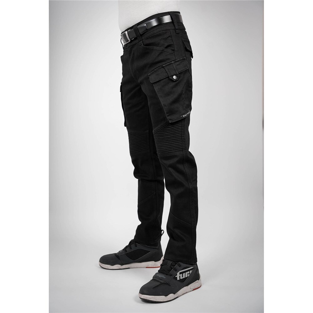 Bull-It 24 Mens Jackal Easy Short AA Jeans - Black