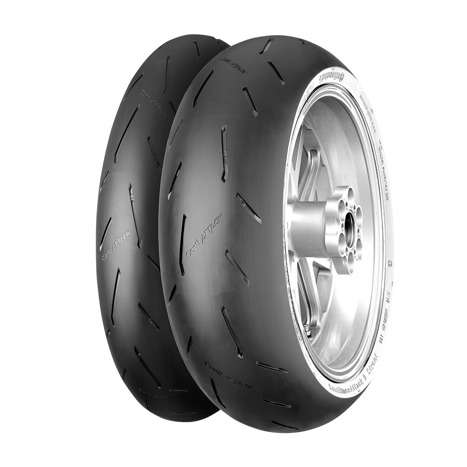 Continental ContiRace Attack 2 Street Rear Tyre - 180/55ZR17 - [73W] - TL