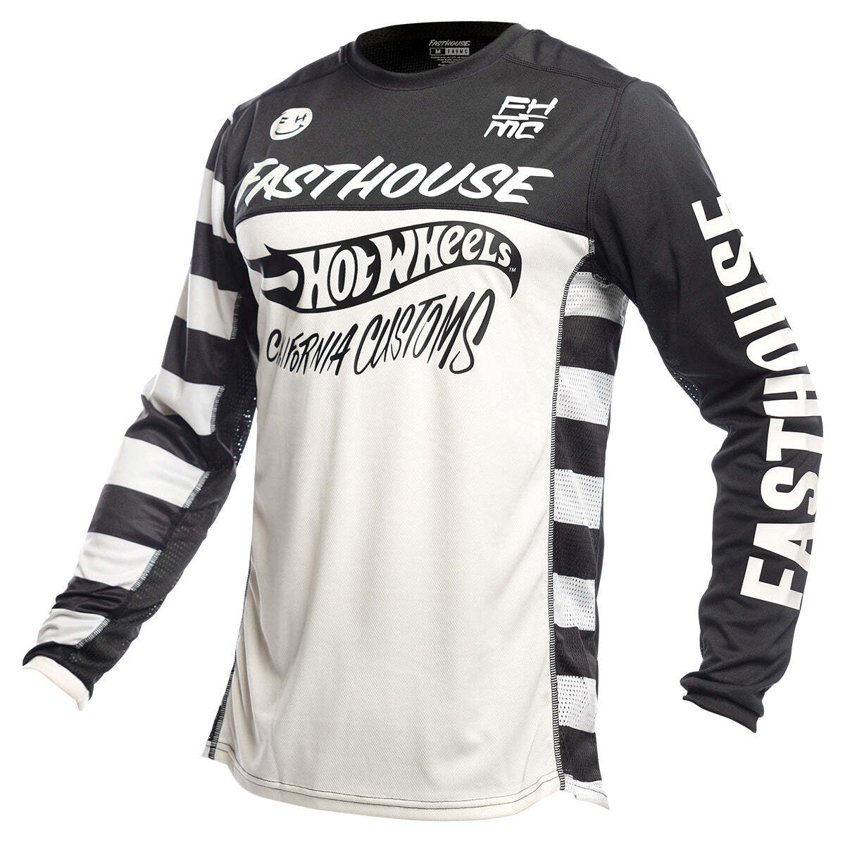 Fasthouse Grindhouse Hot Wheels Jersey - Black/White - FASTHOUSE