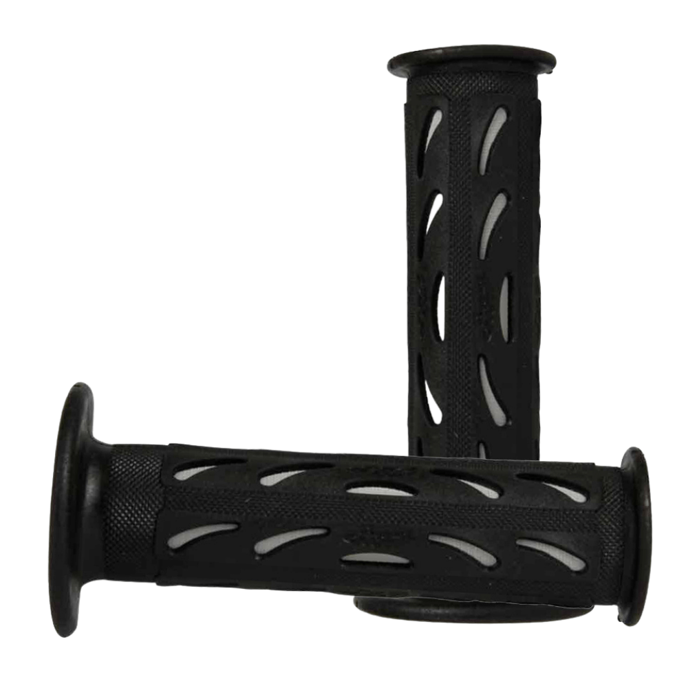 Progrip Dual Density 724 Open Grips - Black/Silver