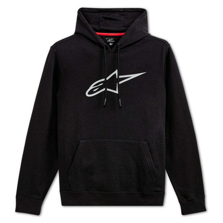 Alpinestars Ageless Pull Over Hoodie Black Grey Size S