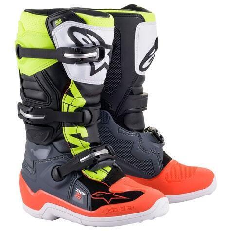 Alpinestars Youth Tech 7S Grey Red 