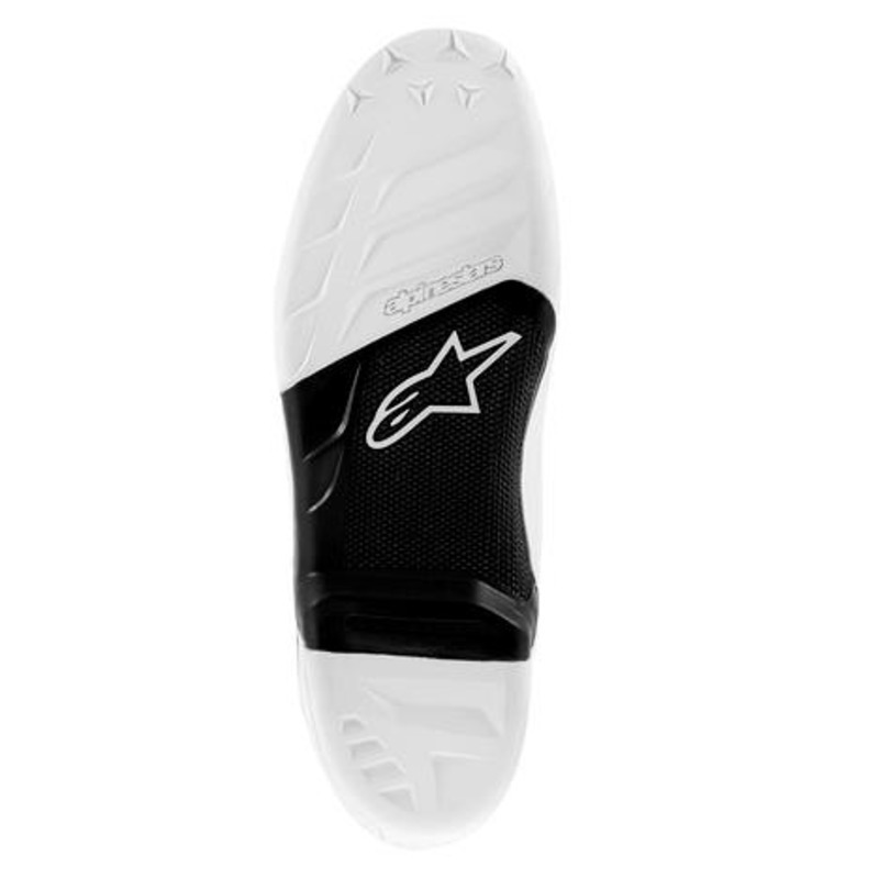 Alpinestars Tech 7 [MY14] Sole - White/Black