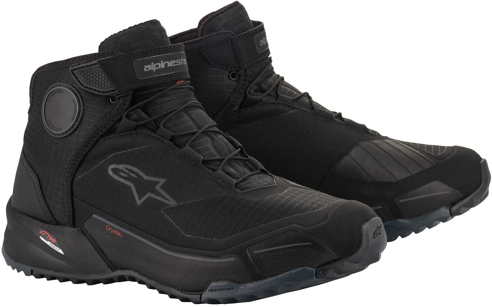 Alpinestars CR-X Drystar Riding Shoes - Black
