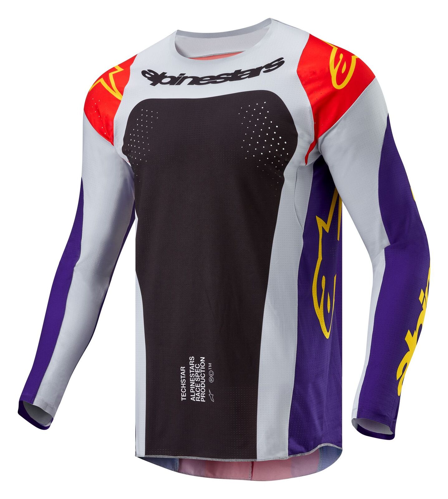 Alpinestars 2024 Techstar Ocuri Jersey Orange/Purple/Black