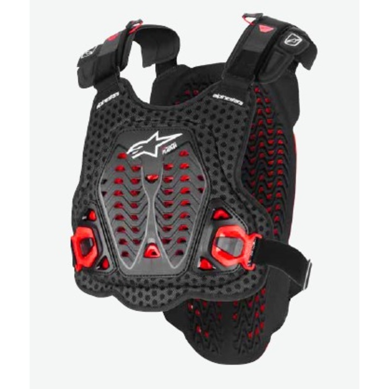 Alpinestars A5 Plasma Chest Protector  - Black/Red/White