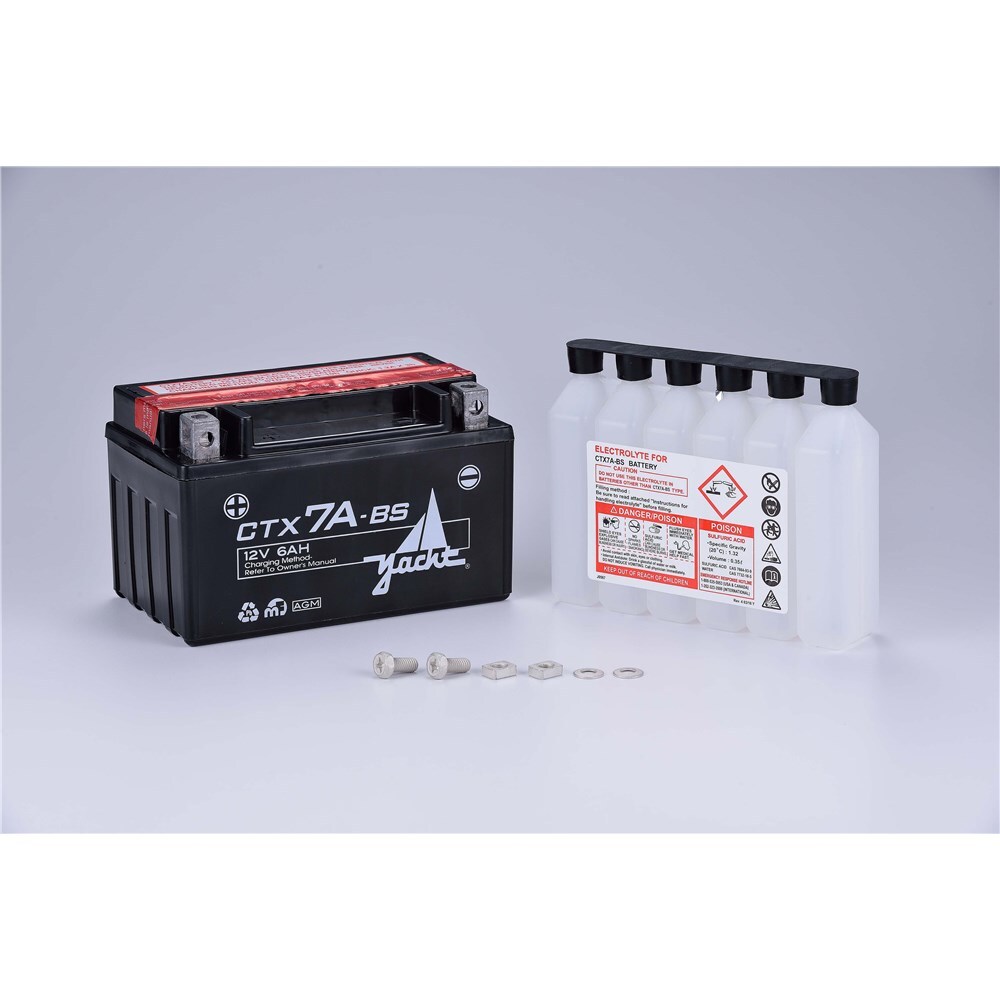 Origin Battery 12V 6AH AGM Battery - ORX7A-BS Replacement For Motorcycle Powersport, CTX7A-BS X7A-BS, CCA 85
