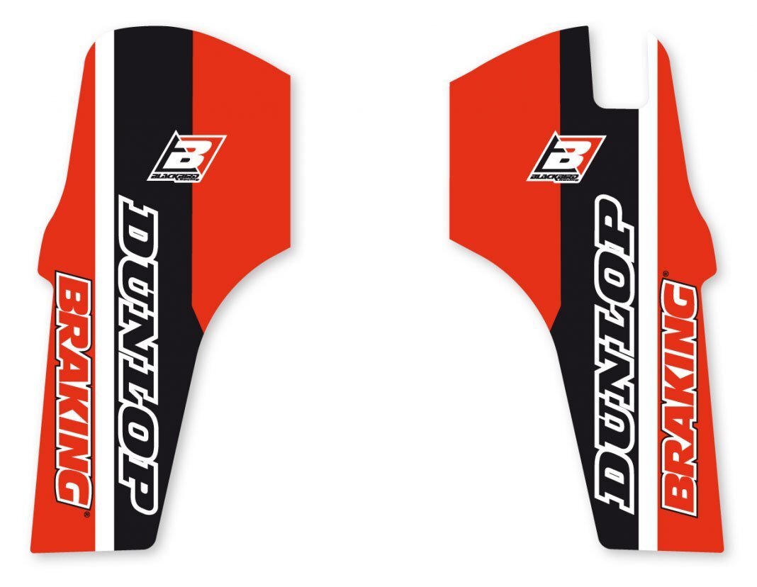 BLACKBIRD DECALS LOWER FORK D4 HONDA CRF 250 450 1924 Blackbird Racing