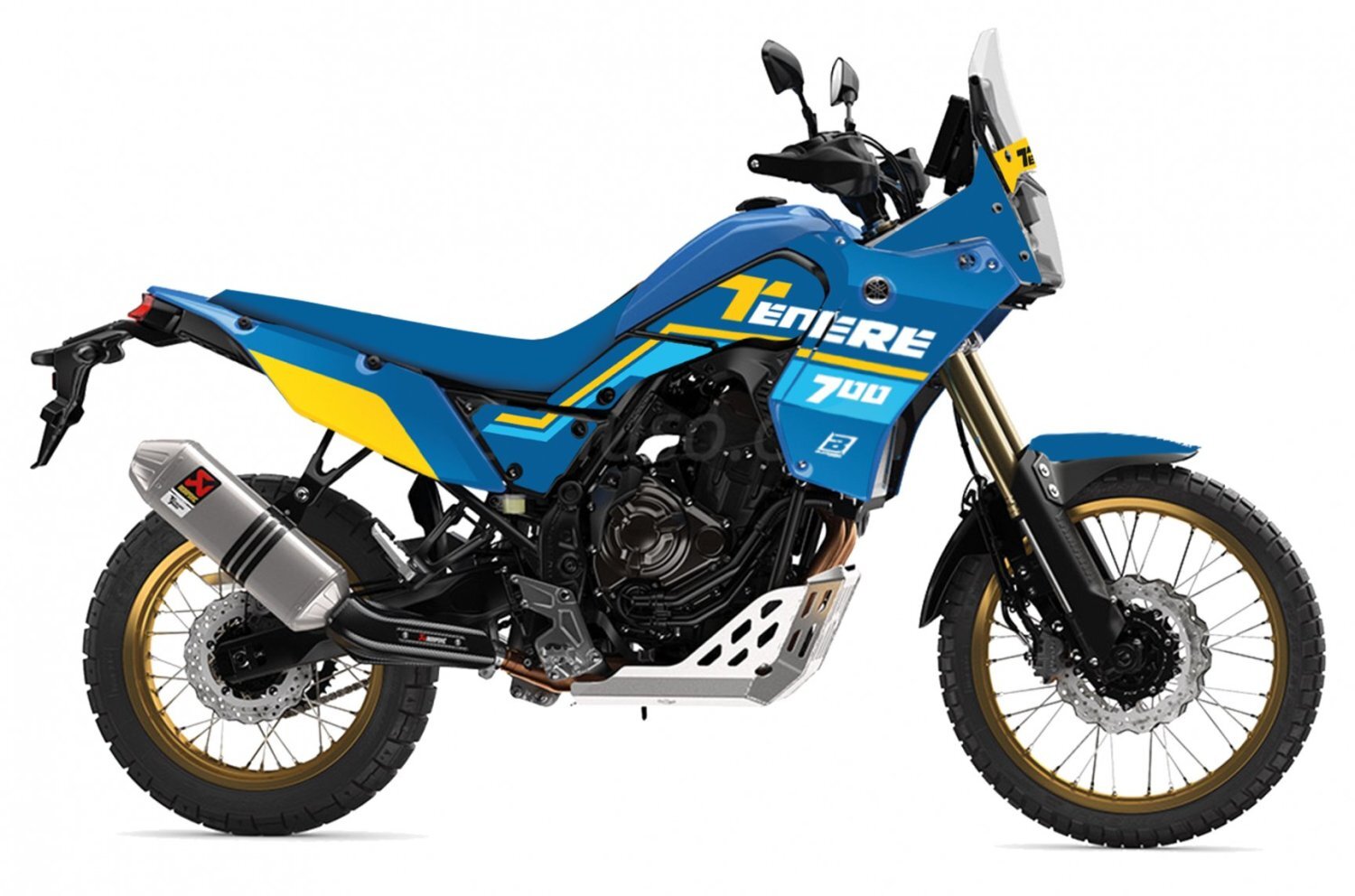 BLACKBIRD GRAPHICS KIT RALY RIDE YAMAHA T7 TENERE 700 20-24
