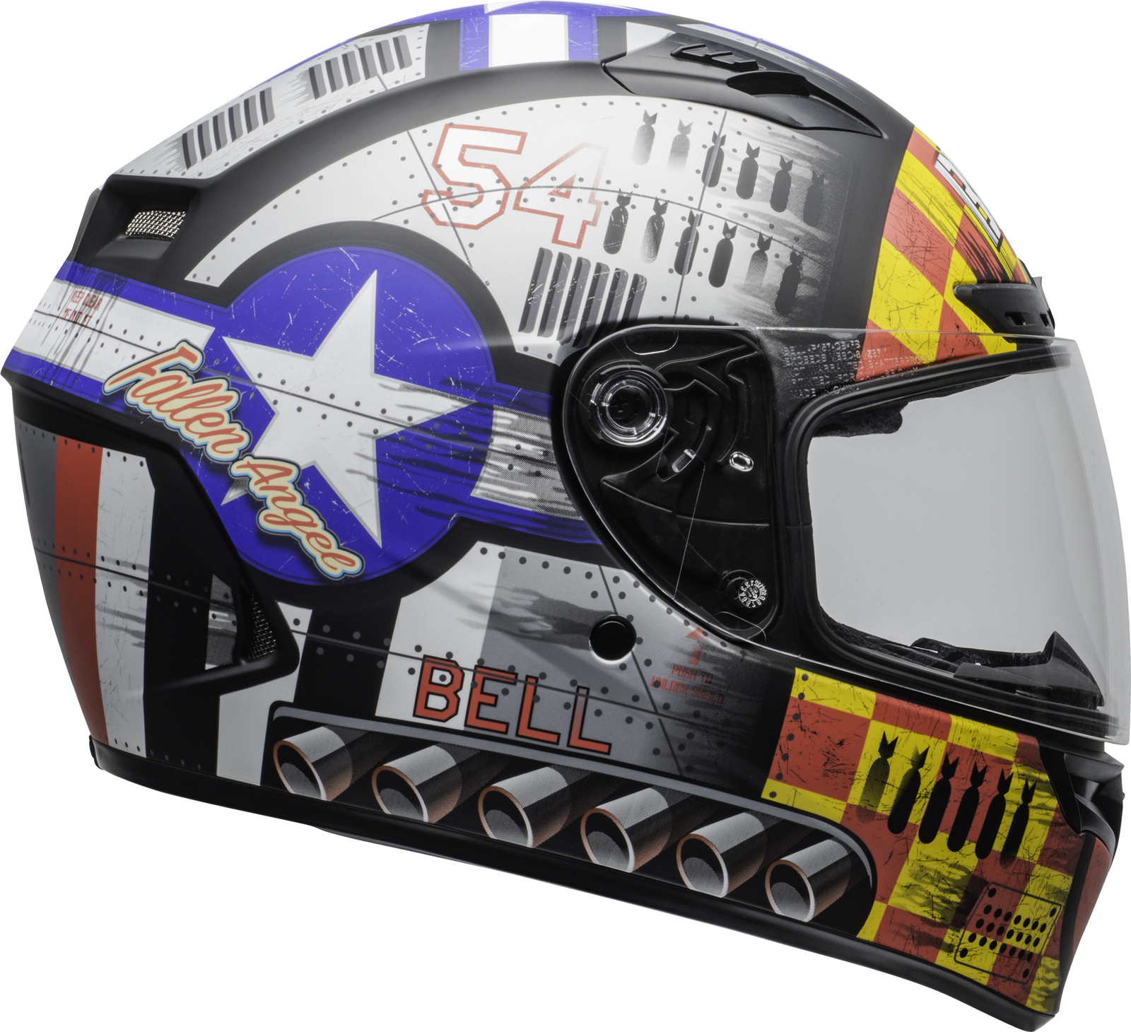 Bell Qualifier DLX MIPS Devil May Care Helmet Grey MCAS