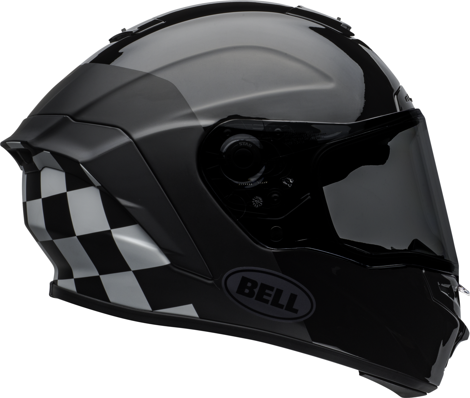 Bell Star DLX MIPS Lux Checkers Helmet - Black/White