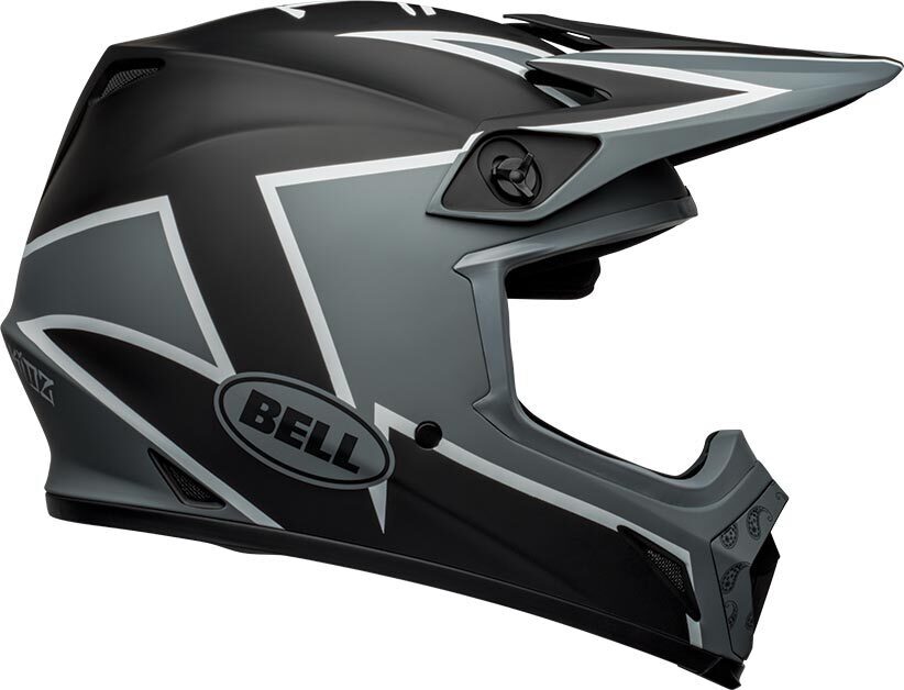 Bell MX-9 MIPS Special Edition Twitch Helmet - Black/Grey/White