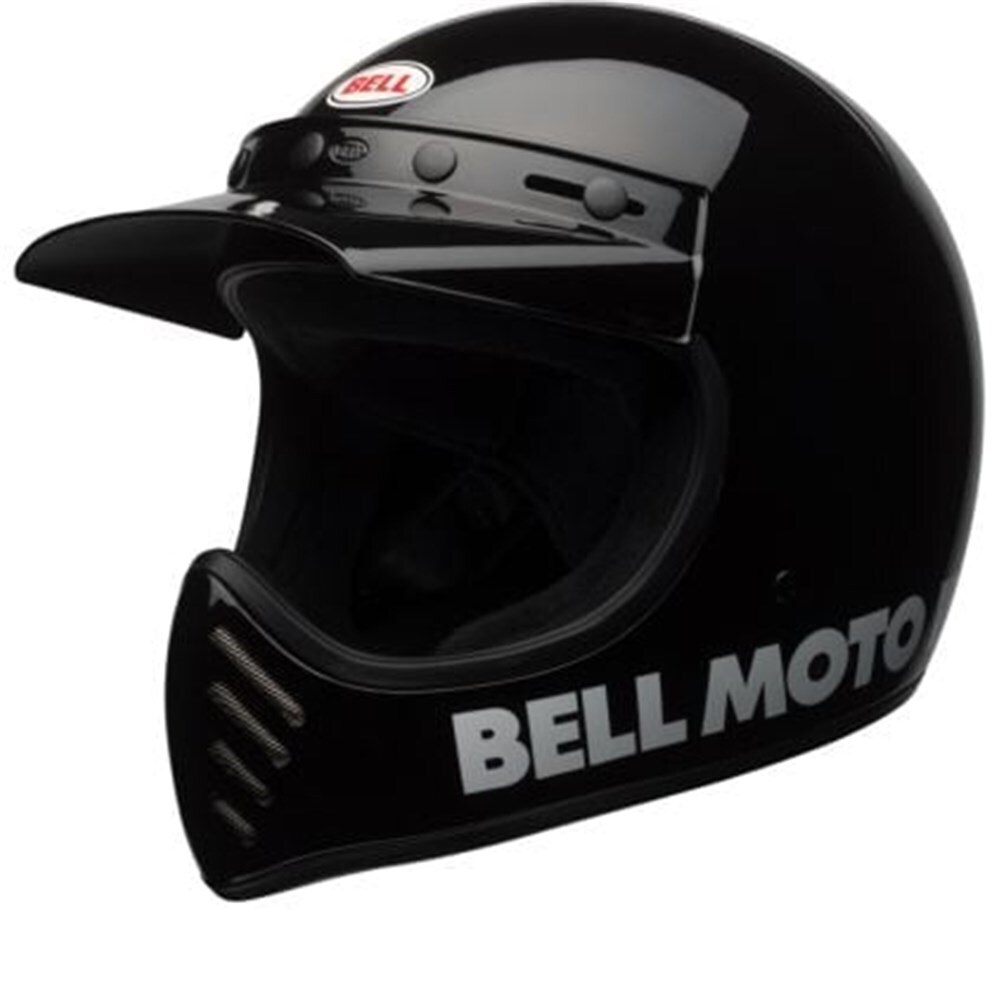 Bell Moto-3 Classic Helmet Gloss Black MCAS