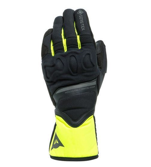 Dainese Nembo Gore-Tex Black Fluro Yellow Gloves