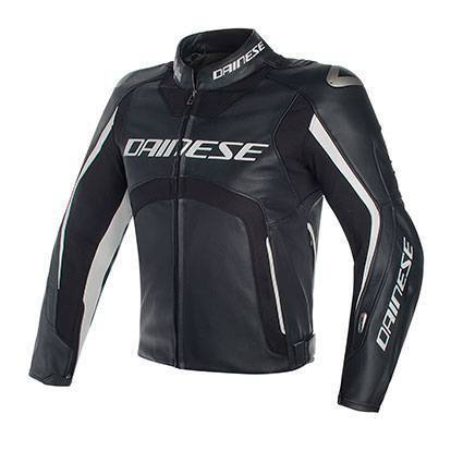 Dainese Misano D-Air Jacket - Black/White