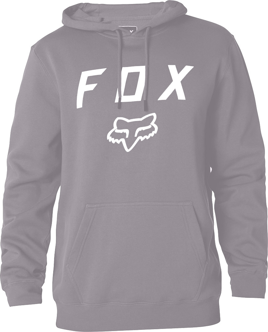 Fox Youth Legacy Moth Pullover Fleece - Heather Graphite