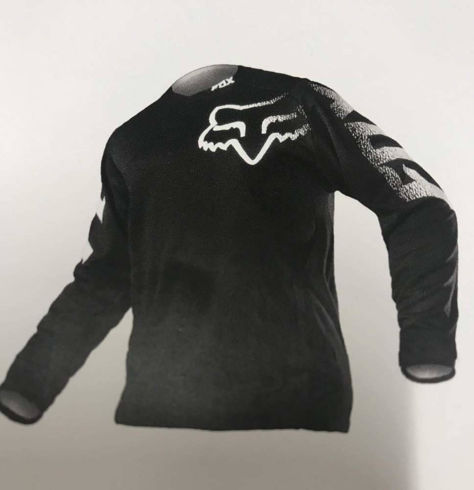 Fox Blackout Jersey - Black