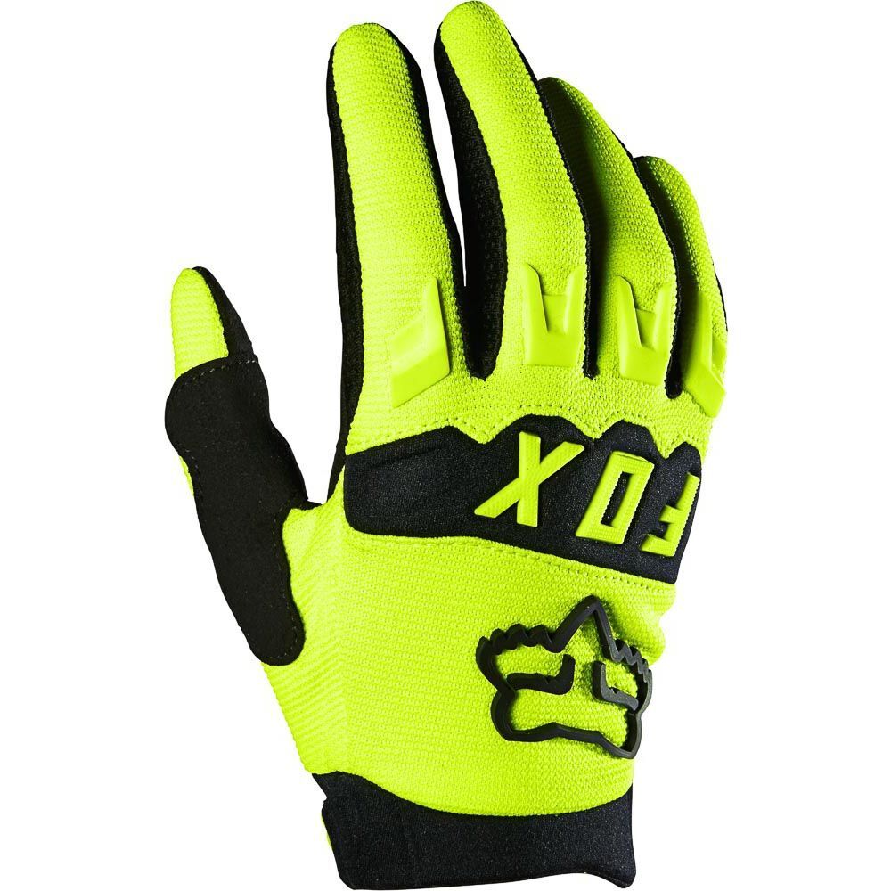 Fox Youth Dirtpaw Fluro Yellow Gloves
