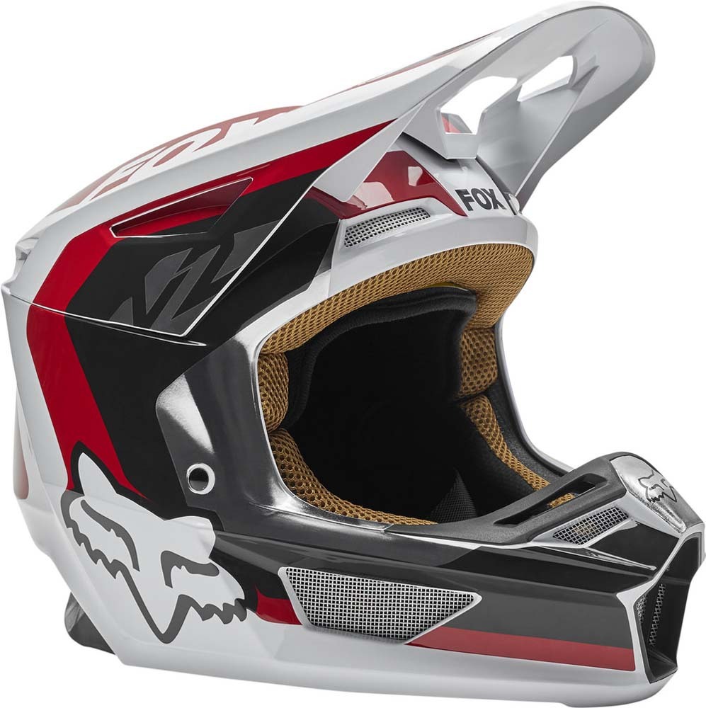 Fox Helmet Red Bull Mx Helmet Red Bull Fox V2 Fox V2 Paddox ECE