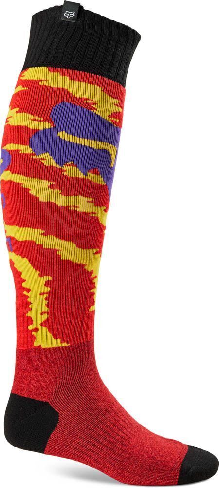 Fox 180 Nuklr Sock - Flo Red
