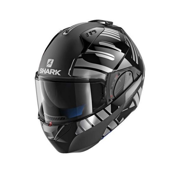 Shark Evo One 2 Lithion Helmet - Black/Chrome/Anthracite - SHARK | MCAS