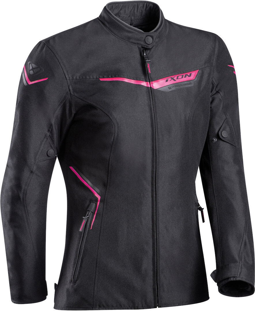 Ixon Ladies Slash Jacket - Black/Pink