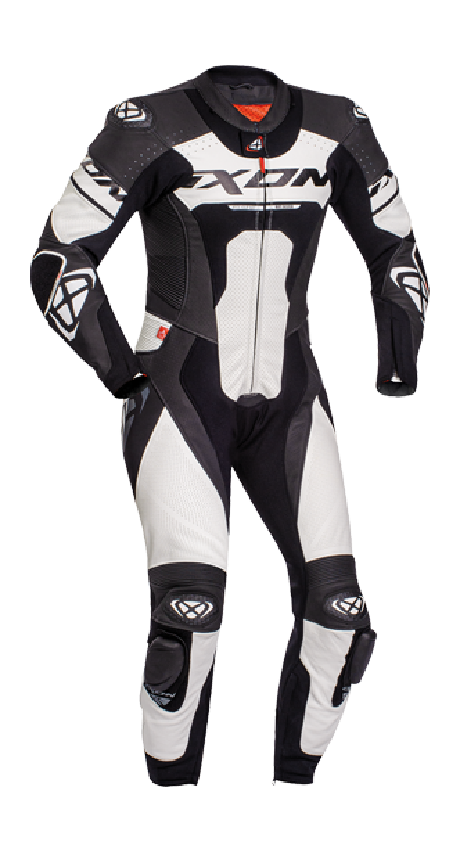 Ixon Jackal 1 Piece Leather Suit - Black