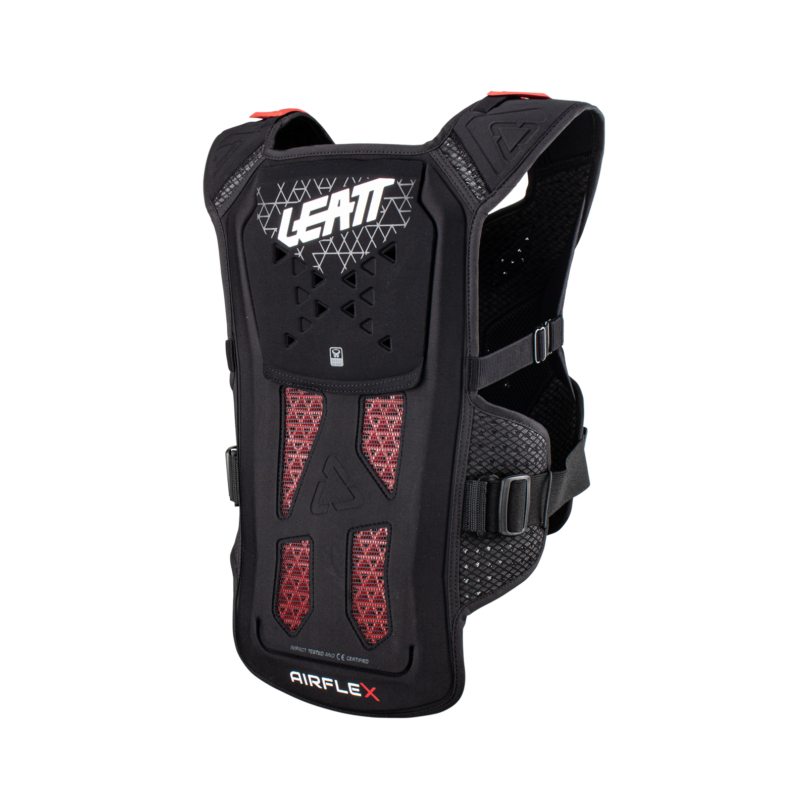 Leatt Womens Airflex Chest Protectors Black/Red L