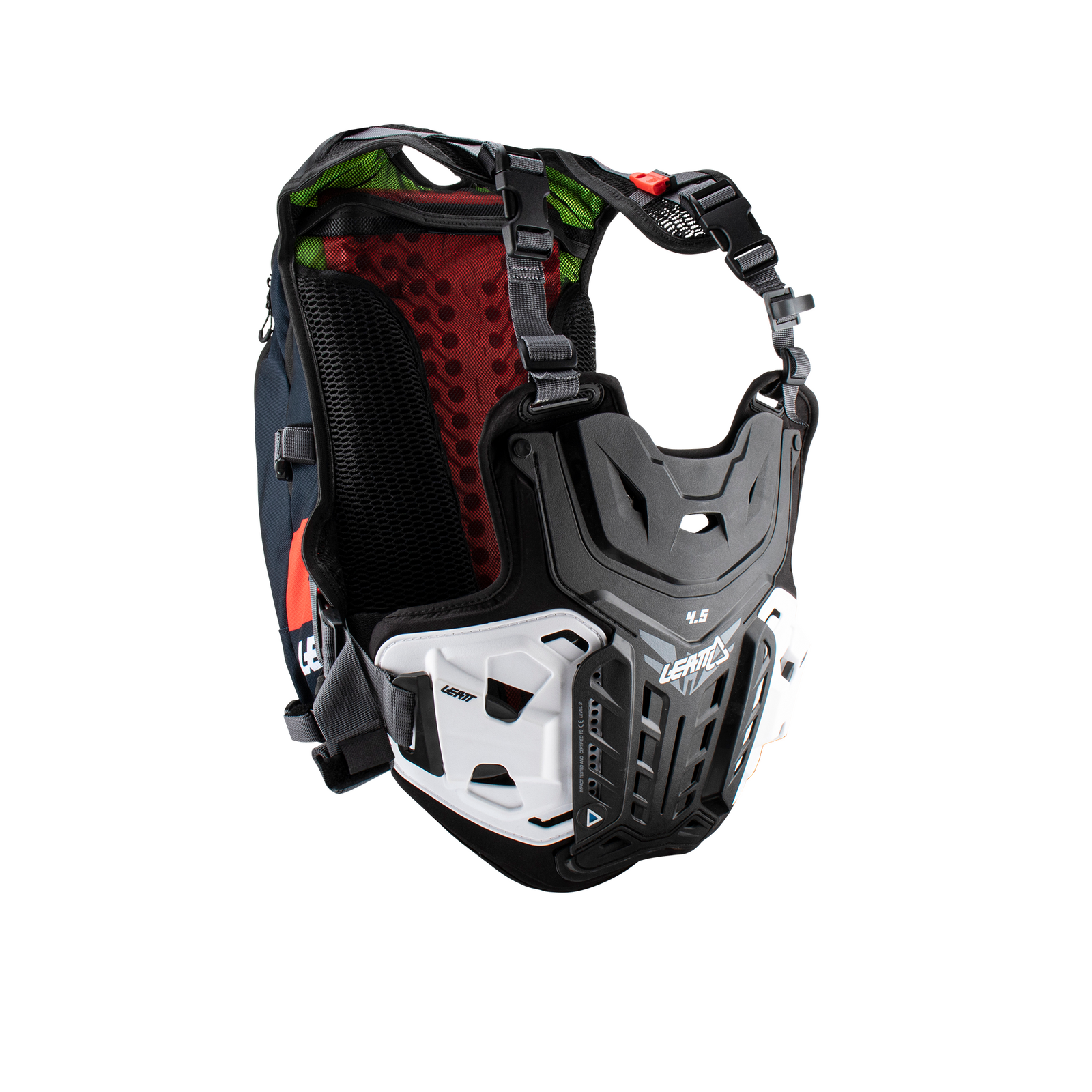 Leatt Moto 4.5 Hydra Chest Protector Black Red OS