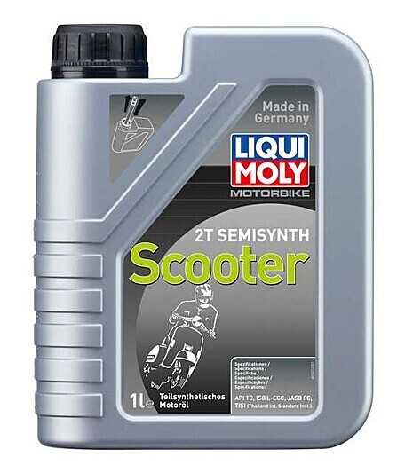 Liqui Moly Semi-Synthetic Scooter 2T Engine Oil [1621] - 1L