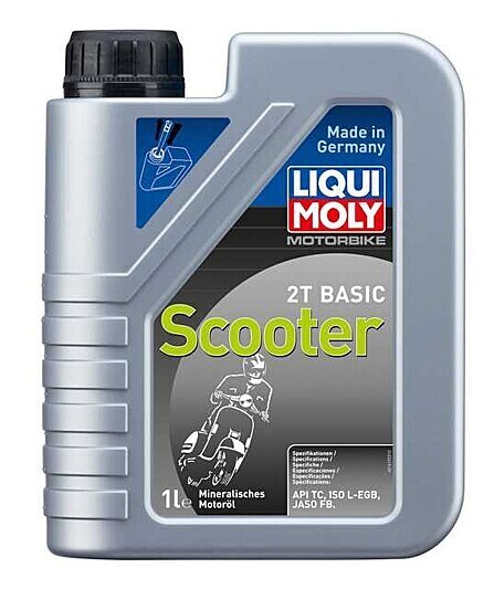 Liqui Moly Mineral Basic Scooter 2T Engine Oil [1619] - 1L