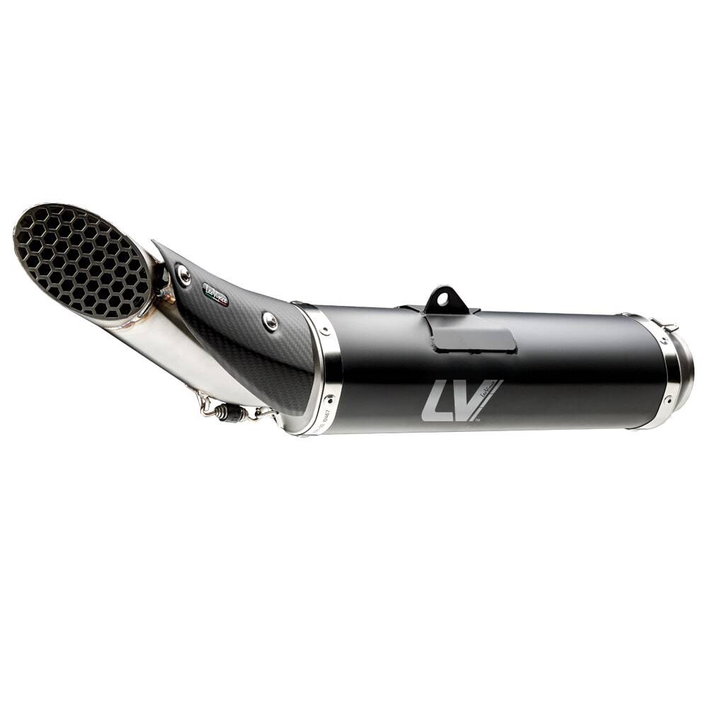 LeoVince Race Full Exhaust System dB A Stainless Black Yamaha