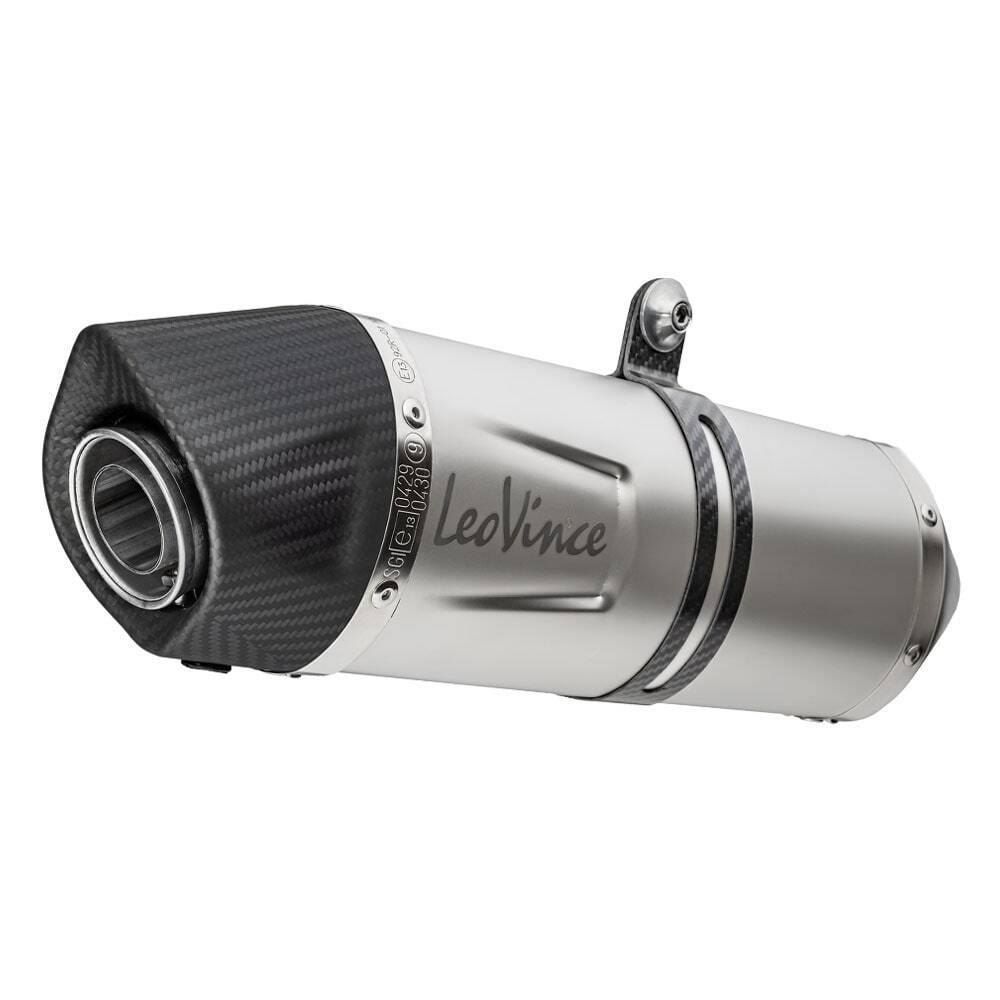 LeoVince LV One Evo Slip On Silencer - Stainless - BMW R 1200 GS|GS Adventure 17-18