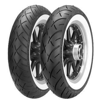 Metzeler ME888 Marathon Ultra White Wall Custom Touring Tyre - Front - 130/90-16 [67H] TL