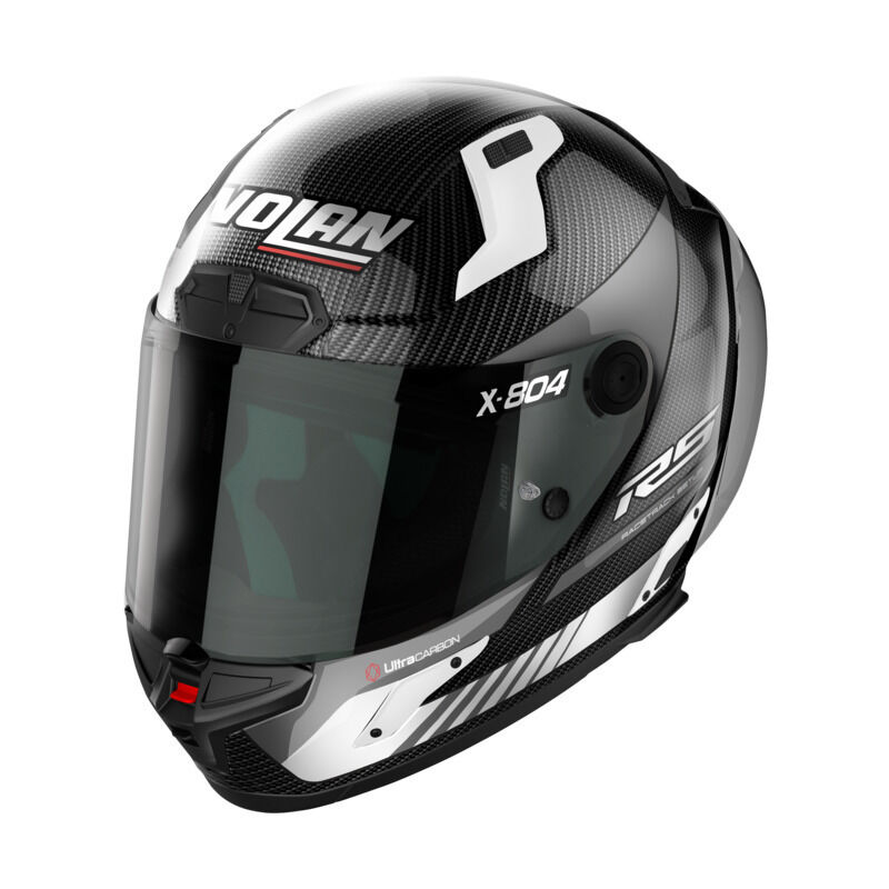 X-Lite X-804 RS Hot Lap Helmet - Carbon/White - S