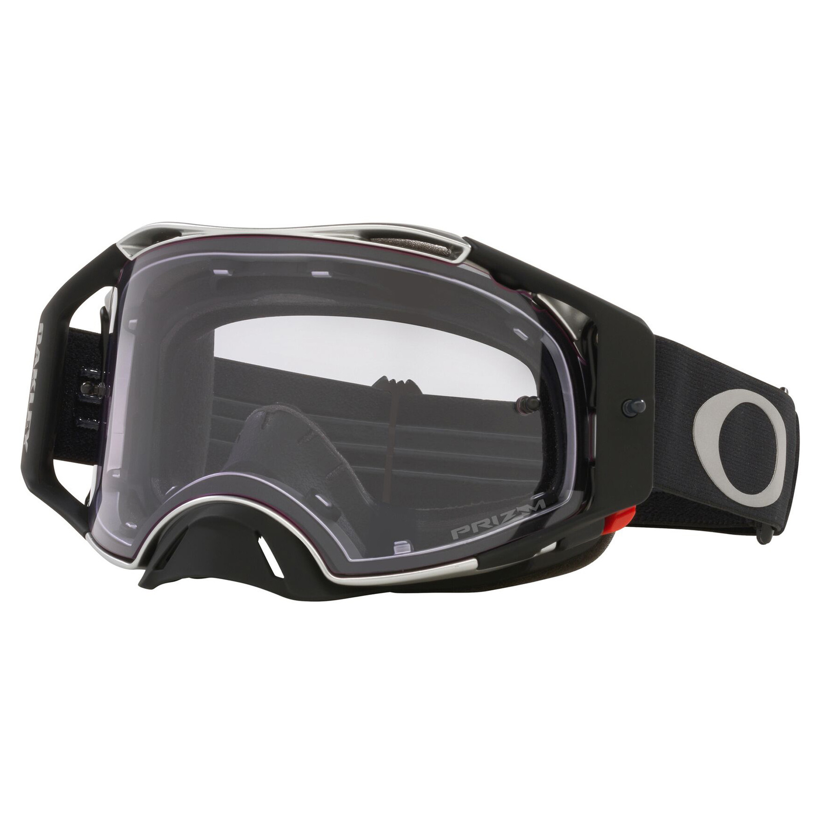 Oakley Airbrake Tuff Blocks MX Goggles Gunmental Black Prizm