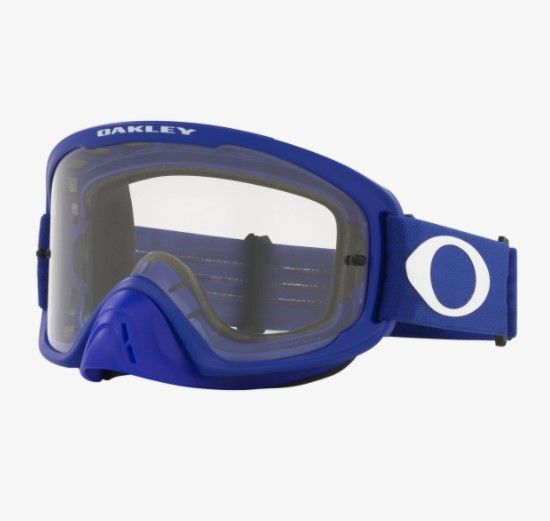Oakley O Frame  Pro Moto Blue Clear Goggles
