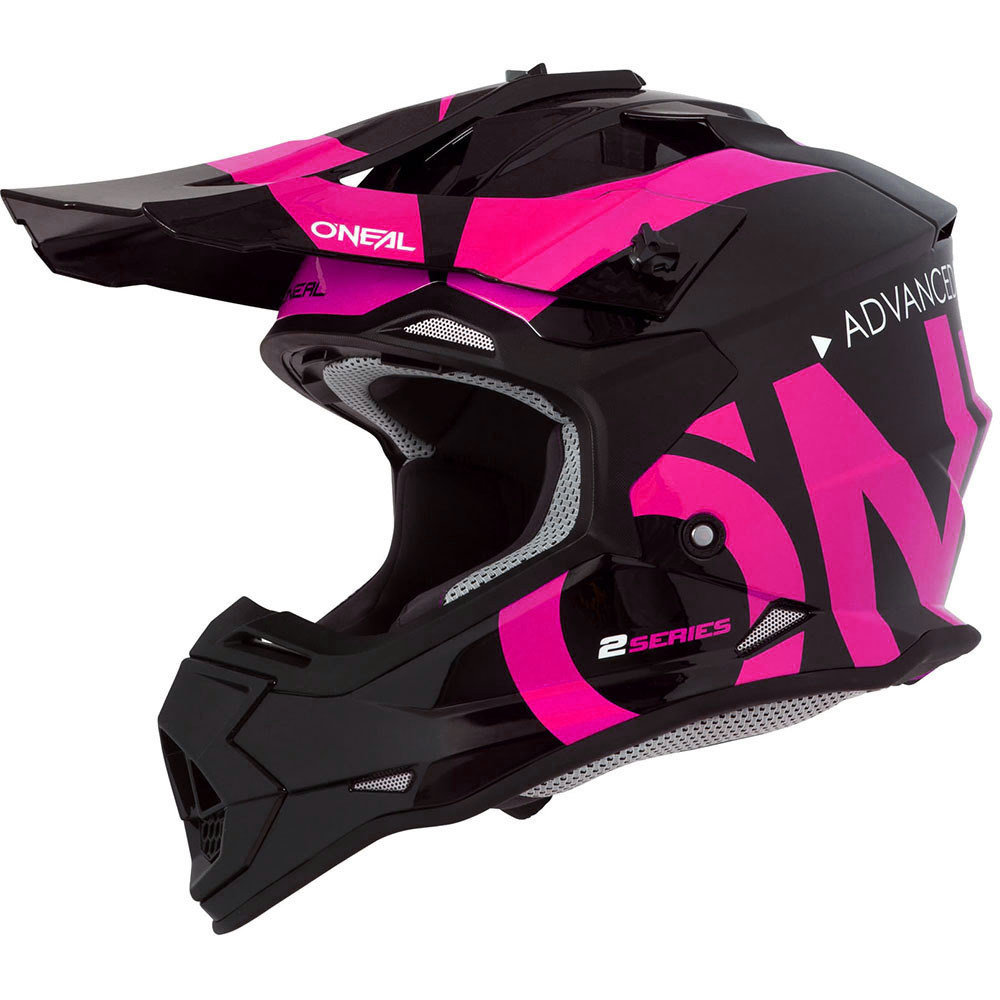 Oneal Youth 2 Series Slick Black Pink Helmet