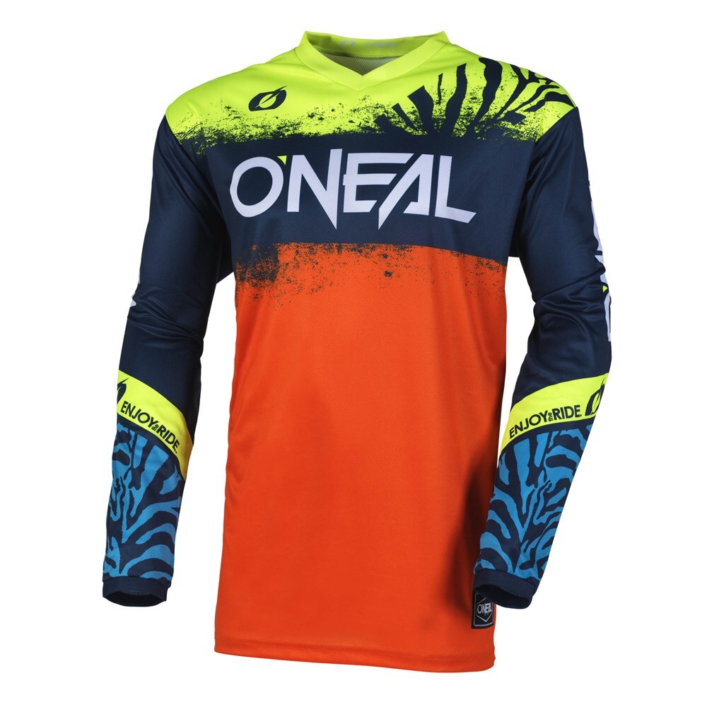 Oneal 2025 Youth Element  Shocker Jersey - Orange - XS