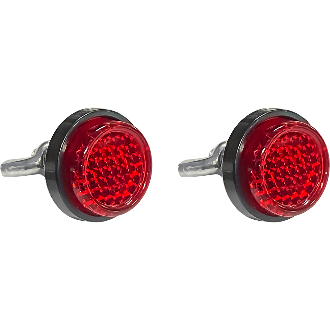 REFLECTOR ROUND 25MM BOLT ON R